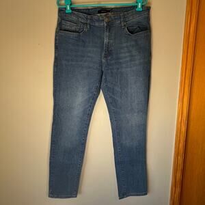 Tahari Medium Wash Skinny Jeans Size W 36